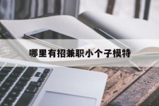 伊犁哪里有招兼职小个子模特(哪里有招兼职小个子模特的)
