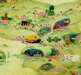 伊犁景点地图(长沙景点地图)
