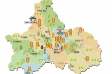 伊犁景点地图(景点地图手绘)